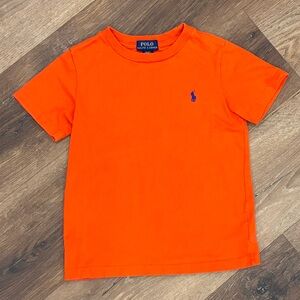 Polo Ralph Lauren Orange Shirt T-Shirt Top Short Sleeve Spring Summer Fall 4T